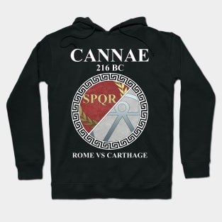 Battle of Cannae Rome vs Carthage Ancient Battle Hoodie